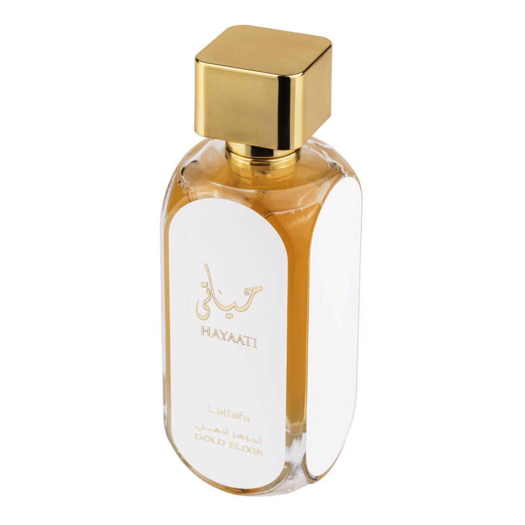 (plu00384) - Eau de Parfum Hayaati Gold Elixir, Lattafa, Women - 100ml - Image 3