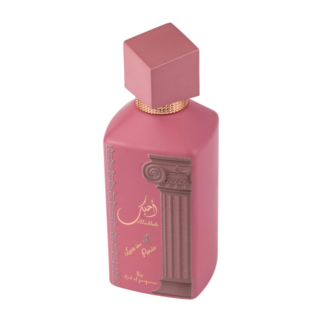 (plu05497) - Apa de Parfum Ahubbak Love In Paris, Ard Al Zaafaran, Femei - 100ml - Image 3