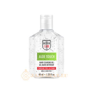 (plu05311) - Hand Sanitizer Gel, Aloe Scented, Alcohol-Based, Better Care - 40ml