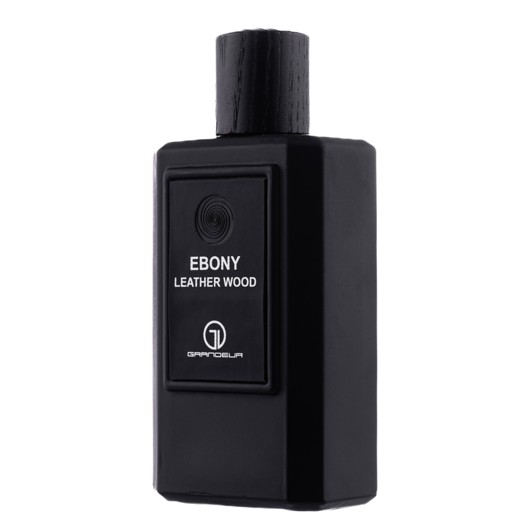 (plu00167) - Eau de Parfum Ebony Leather Wood, Grandeur Elite, Men - 100ml - Image 2