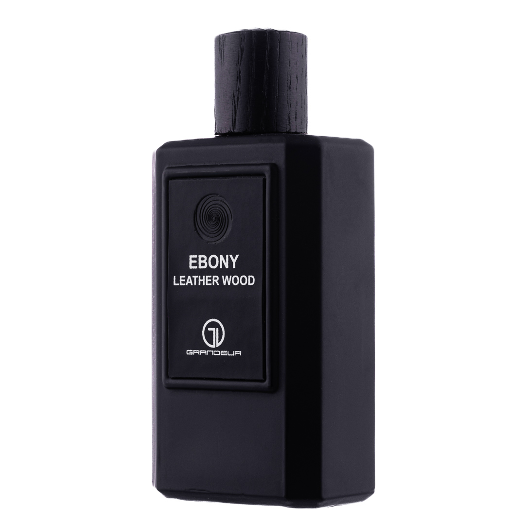 (plu00167) - Eau de Parfum Ebony Leather Wood, Grandeur Elite, Men - 100ml - Image 3