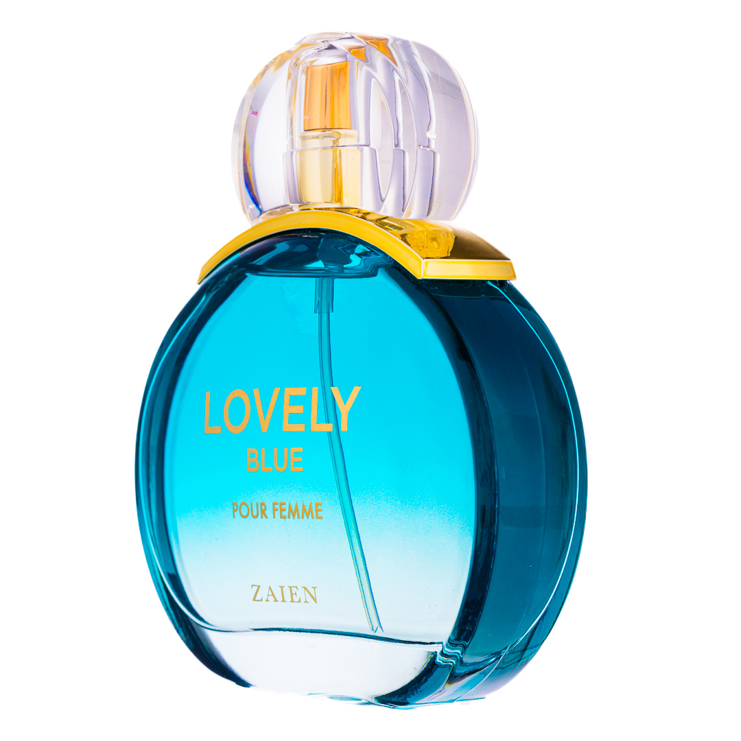 (plu01328) - Eau de Parfum Lovely Blue, Zaien, Women - 100ml - Image 3