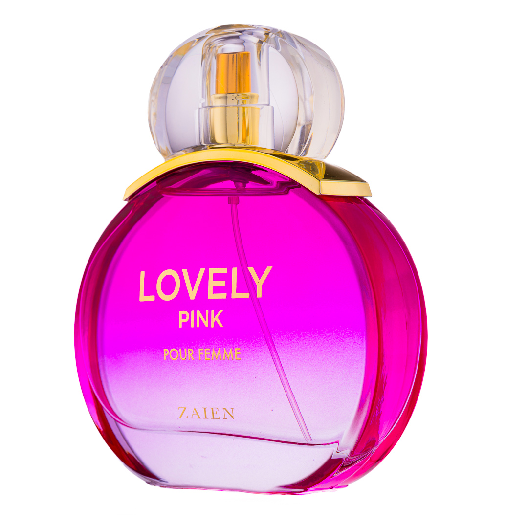 (plu01327) - Eau de Parfum Lovely Pink, Zaien, Women - 100ml - Image 3