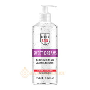 (plu05317) - Hand Sanitizer Gel, Lavander Scented, Alcohol-Based, Better Care - 250ml