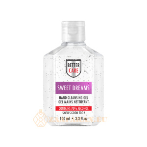 (plu05316) - Hand Sanitizer Gel, Lavander Scented, Alcohol-Based, Better Care - 100ml