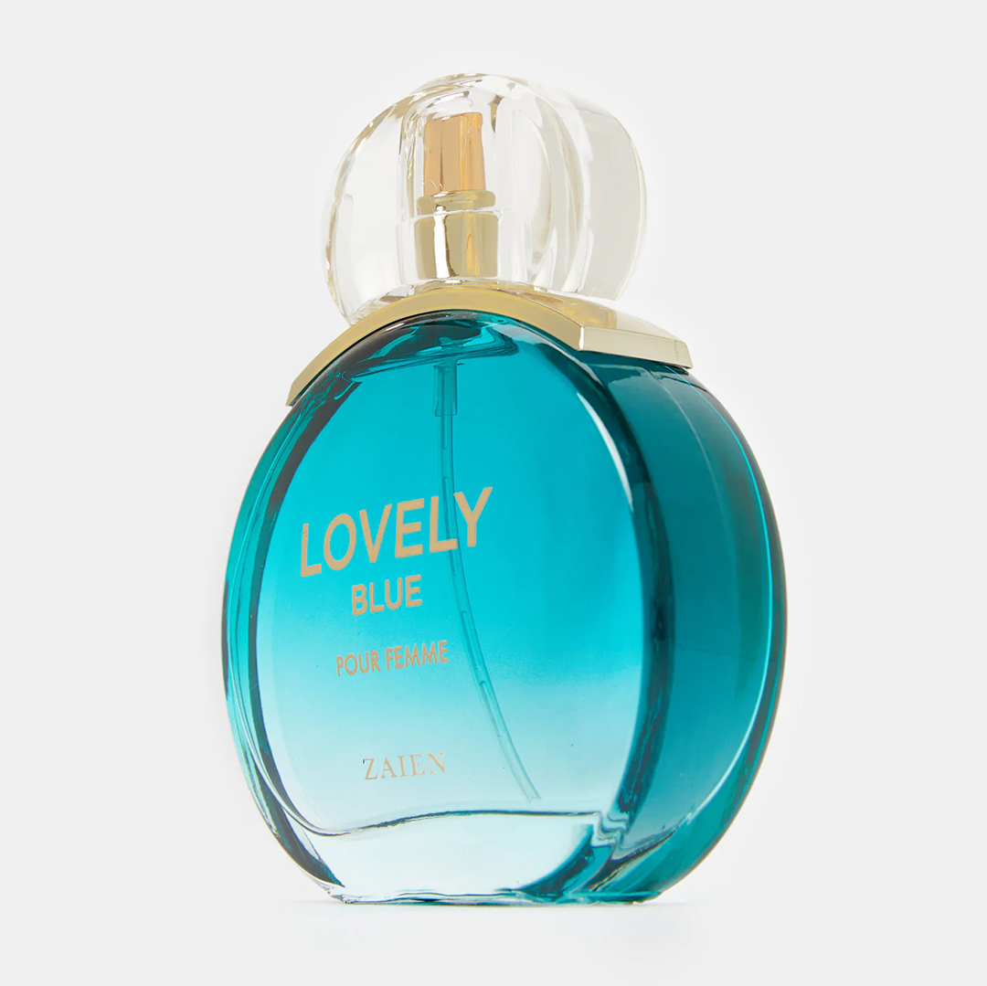 (plu01328) - Eau de Parfum Lovely Blue, Zaien, Women - 100ml - Image 4