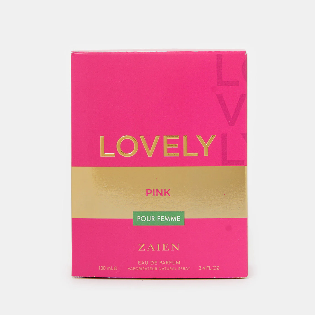 (plu01327) - Eau de Parfum Lovely Pink, Zaien, Women - 100ml - Image 6