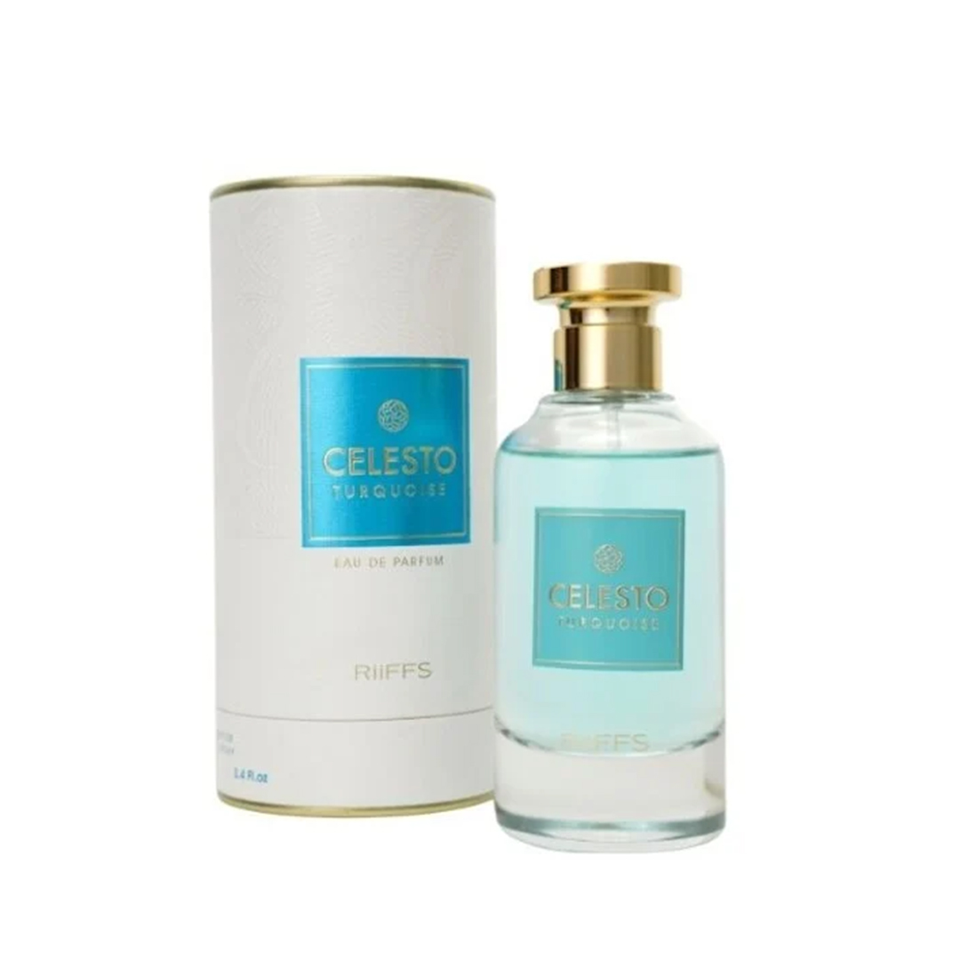 (plu01337) - Eau de Parfum Celesto Turquoise, Riiffs, Unisex - 100ml - Image 4