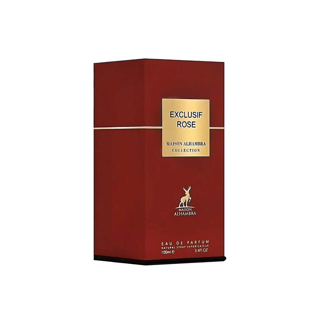 (plu00746) - Eau de Parfum Exclusif Rose, Maison Alhambra, Unisex - 100ml - Image 5
