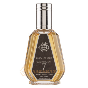 (plu00815) - Eau de Parfum Absolute Oud Magnificent 7, Fragrance World, Unisex - 50ml