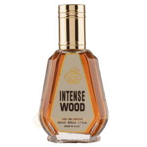 (plu00812) - Eau de Parfum Intense Wood, Fragrance World, Unisex - 50ml