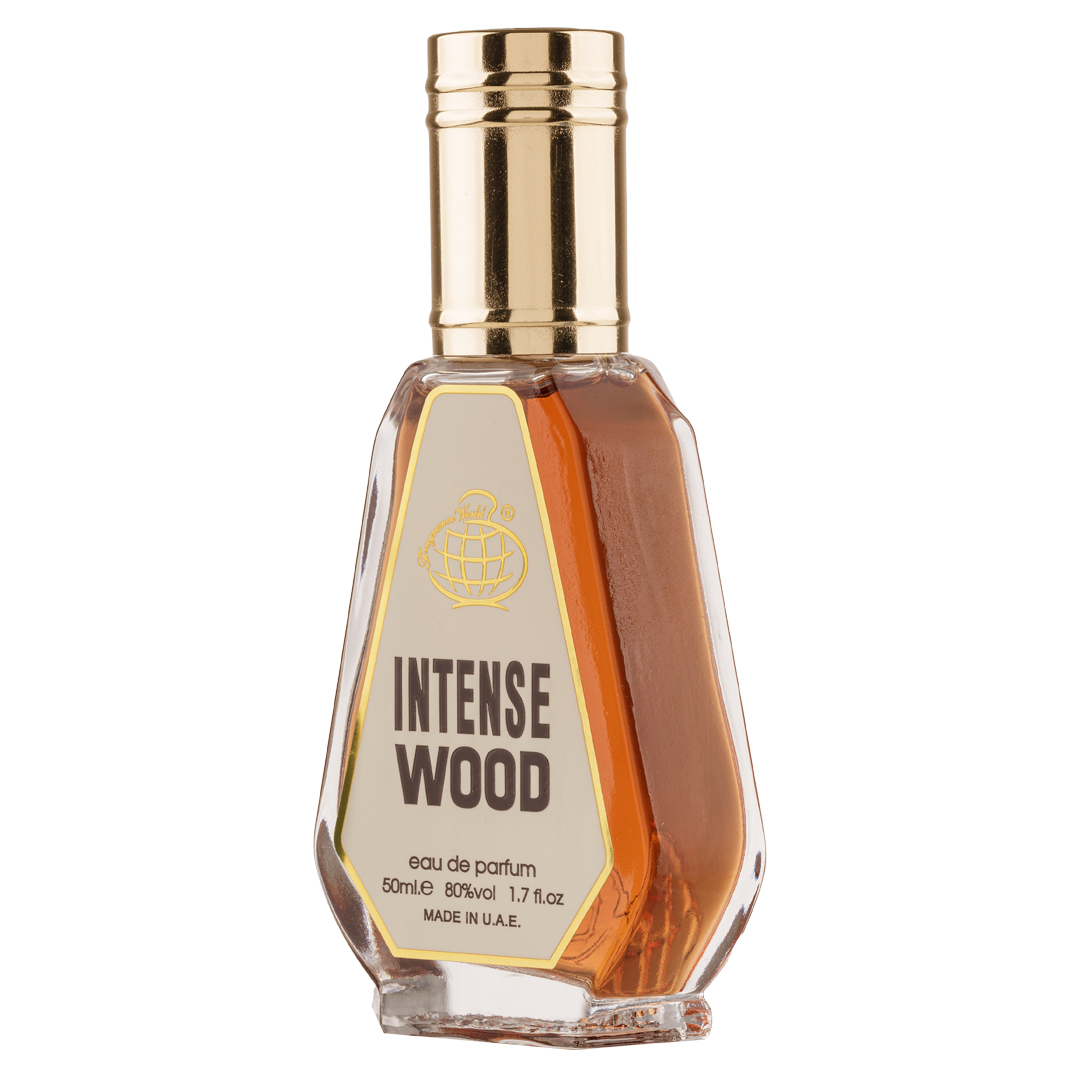 (plu00812) - Eau de Parfum Intense Wood, Fragrance World, Unisex - 50ml - Image 2