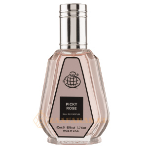 (plu00822) - Eau de Parfum Picky Rose, Fragrance World, Women - 50ml