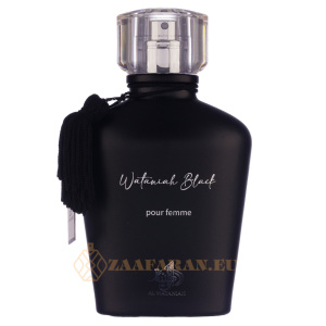 (plu00953) - Eau de Parfum Watania Black, Al Wataniah, Women - 100ml
