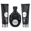 (plu00056) - Set Cadou Masculin Leather Eau de Parfum 100ml + Gel De Dus 100ml + Lotiune de corp 100ml, Riiffs