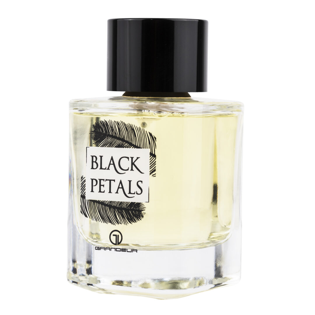 (plu05357) - Eau de Parfum Black Petals, Grandeur Elite, Femei - 100ml - Image 2
