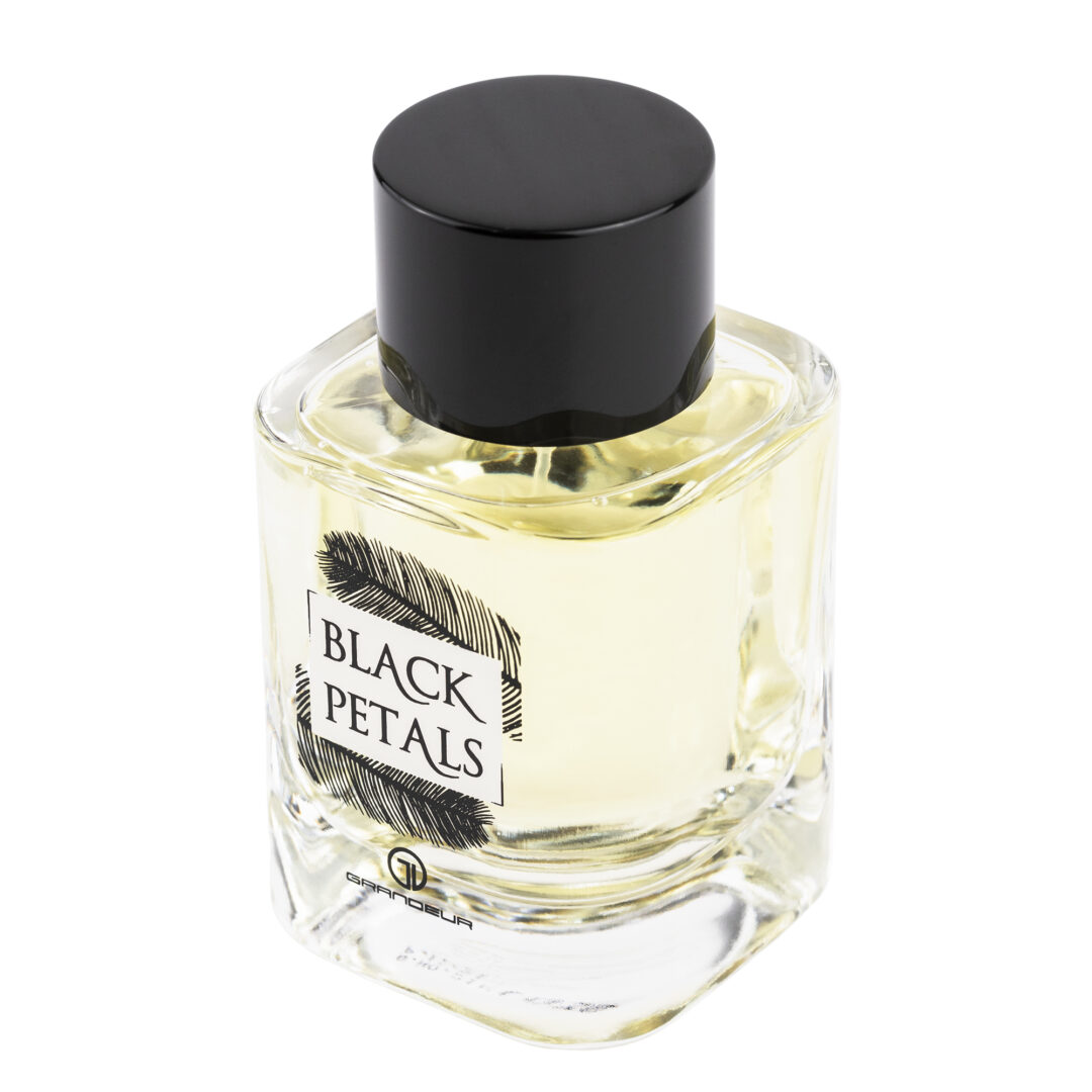 (plu05357) - Eau de Parfum Black Petals, Grandeur Elite, Femei - 100ml - Image 3