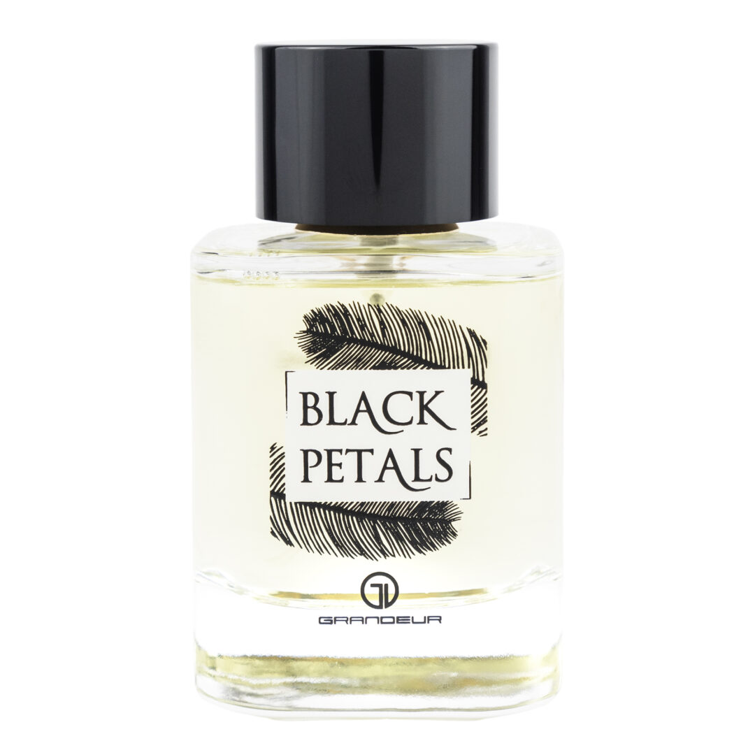 (plu05357) - Eau de Parfum Black Petals, Grandeur Elite, Femei - 100ml