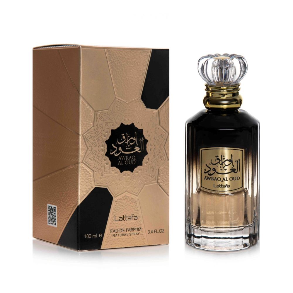 (plu00756) - Eau de Parfum Awraq Al Oud, Lattafa, Unisex - 100ml - Image 3
